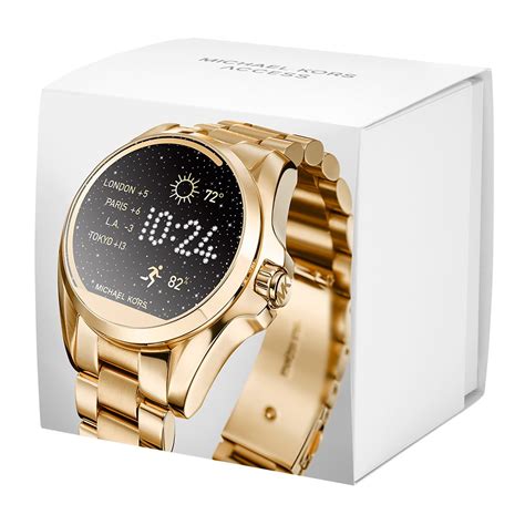 how to add local temperature in michael kors smart watch|Michael Kors Access Smartwatch Bradshaw MKT5001 manual.